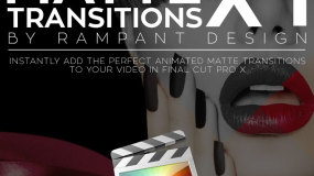 FCPX插件:40种现代流行时尚婚礼转场 Rampant Matte Transitions X v1