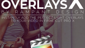 FCPX插件：40种光斑漏光光晕特效  Rampant Soft Light Overlays X