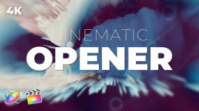 Apple Motion模板:电影开场片头动画 Cinematic Opener