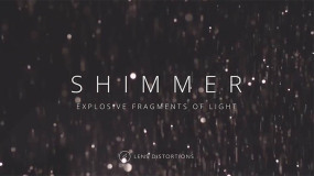 视频素材:50组闪光叠加镜头光斑特效合成4K视频素材 Lens Distortions – shimmer 4K
