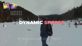 FCPX模板+Motion模板-科技动感运动图文包装介绍 Dynamic Sports + 使用教程