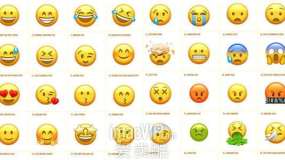 AE模板-132个可爱卡通社交网络Emoji表情动画+渲染好的视频素材