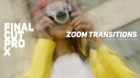 FCPX插件-10个动态缩放旋转转场过渡效果 Motion Zoom Transitions