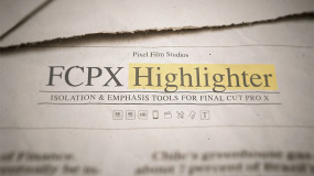 FCPX插件-22种视频画面自定义高亮突显缩放重点工具