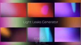 FCPX插件-24个漂亮唯美光晕光斑炫光漏光效果 Light Leaks Effects