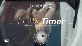 FCPX插件-512种专业倒计时计时器定时器时间动画工具