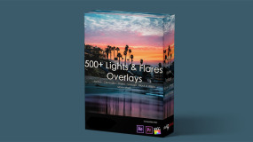 视频素材-500多个专业电影级真实镜头光晕光斑闪光耀斑效果