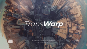 FCPX M1插件-18个专业果冻弹跳弹性反弹变形转场过渡效果 TransWarp