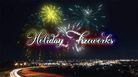 FCPX插件-9种发光炫彩烟花粒子元素动画预设Fireworks