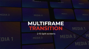 FCPX插件-102种简单视频分割屏幕分屏转场过渡Multiscreen Transition