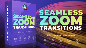 达芬奇插件-147种弹跳弹性反弹摆动目标缩放转场过渡Seamless Zoom Transitions