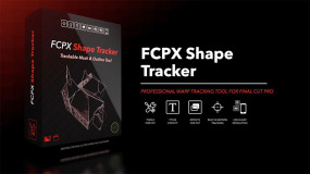 FCPX插件-自定义平面形状图形轮廓突显自动跟踪器工具