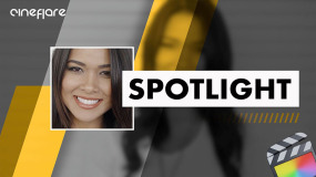 FCPX插件-56种现代聚光焦点高亮视图标题文字元素包装Spotlight