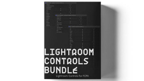 FCPX插件—色彩校正分级调整Lightroom界面控件器工具Lightroom Controls