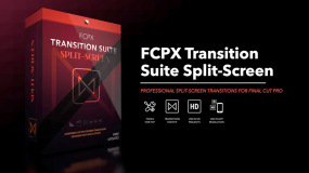 FCPX插件-424种视频画面分割分屏转场过渡