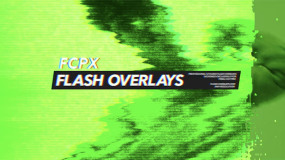 FCPX插件-50种快闪漫画玻璃失真故障万花筒叠加效果