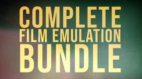 LUTs预设+视频素材-逼真制作电影效果包Complete Film Emulation Bundle