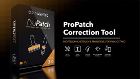 FCPX中英文插件-专业视频画面克隆皮肤修复修补移除瑕疵工具 ProPatch