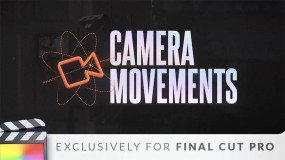 FCPX插件-48种快进放慢转移镜头取景器叠加效果Camera Movements
