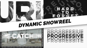 FCPX插件-16种时尚动态快闪大标题文字排版设计动画Dynamic Showreel