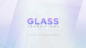 FCPX插件-25种玻璃质感移动切换转场过渡Glass Transitions