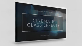 4K视频素材-160个玻璃反光折射光斑动画 Cinematic Glass Effects