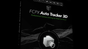FCPX插件-3D空间自动跟踪器带363种标题文字3D模型拖放区复合工具