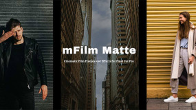 FCPX插件-82种复古怀旧电影胶片框叠加效果 mFilm Matte