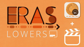 FCPX插件-9种现代风格标题字幕调动画 Lowers