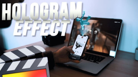 FCPX插件-高科技全息投影视觉特效 Hologram Effect