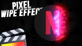 FCPX插件-8种数字数码像素科技扫描呈现效果 RN Pixel Scan Effect