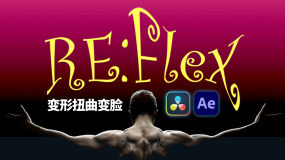 达芬奇/AE插件-REVisionFX REFlex v5.6.1变形扭曲变脸Mac苹果版