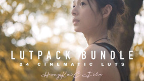 LUTs预设-24种人像风景小清新网红视频调色预设 LutPacks SLOG Lut Pack Bundle