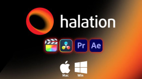 FCPX/达芬奇/PR/AE插件-黑柔光影扩散电影胶片效果 Halation v1.0.2