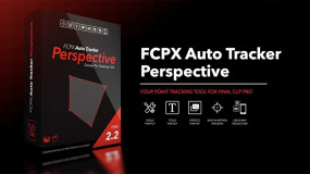 FCPX中英文插件-四点平面自动跟踪透视图效果工具 FCPX Auto Tracker Perspective