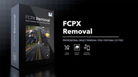 FCPX插件-专业视频动态擦除对象物体自动移除去除清除工具FCPX Removal