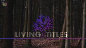 FCPX插件-30组动态表达式标题文字动画 Living Titles