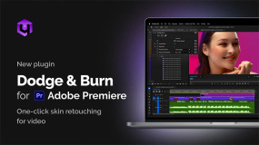 Pr插件-Retouch4me Dodge&Burn Video Premiere整洁美化磨皮平滑皮肤