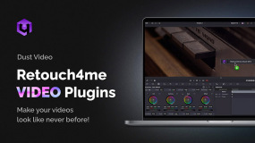 达芬奇插件-Retouch4me Dust OFX 自动消除视频细小颗粒灰尘工具