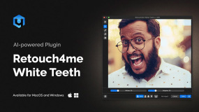 Ps/Lr插件-Retouch4me White Teeth 1.207 自动检测美白亮白牙齿